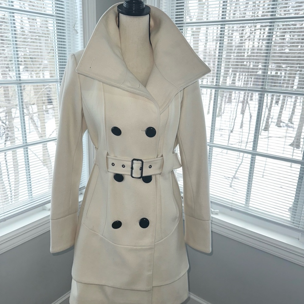 Worthington Ivory Pea Coat